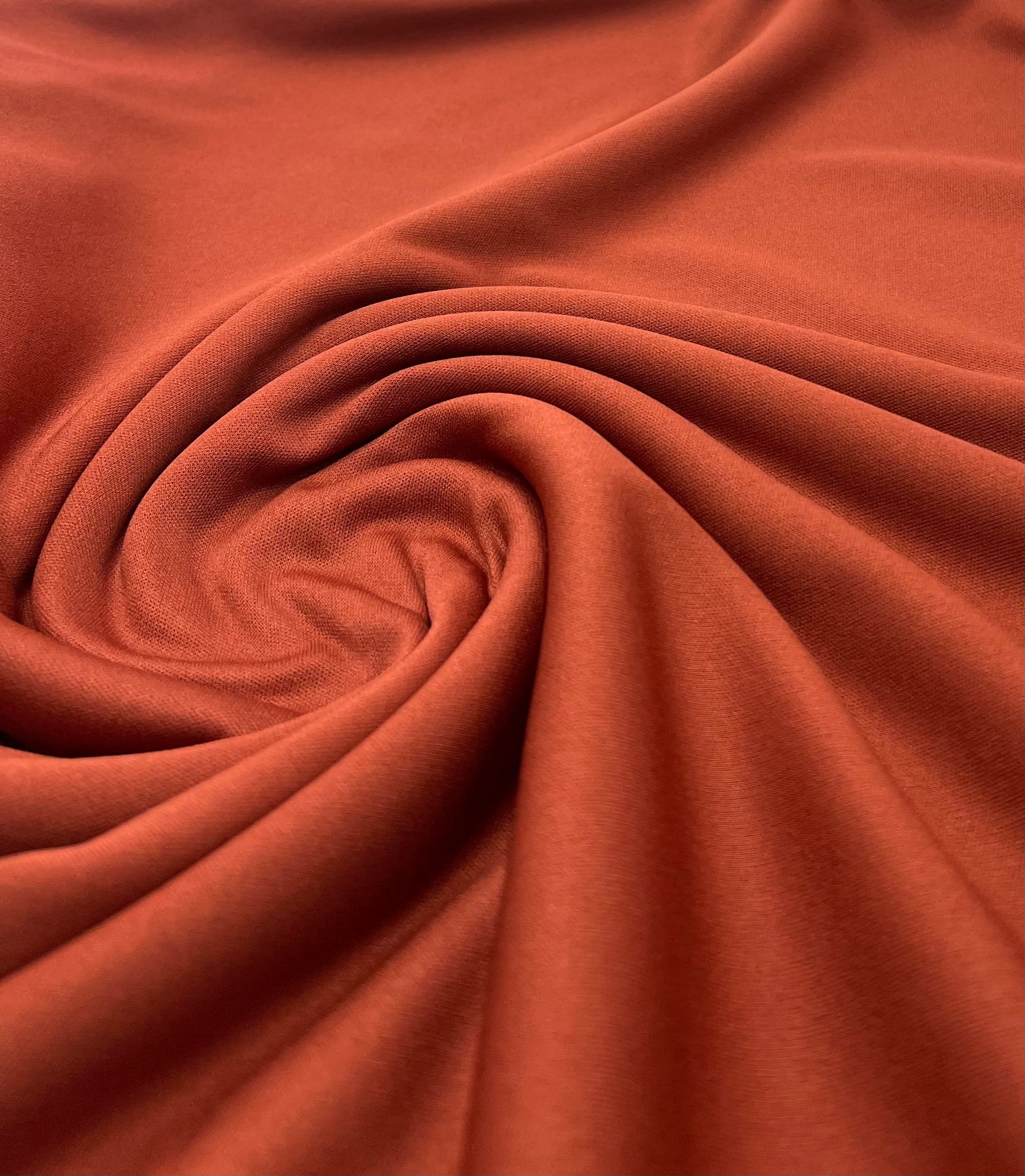 Orange Rust Toulouse Lining Liner Fabric